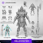 Legendari Action Figure – Meld Master 1/10 18 cm 4