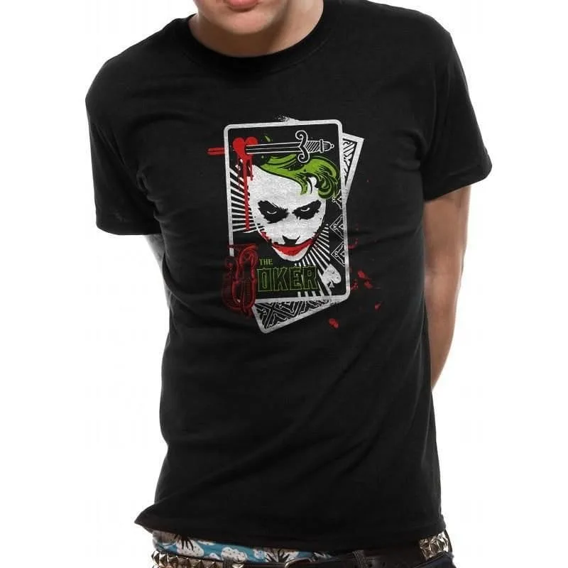 The Dark Knight T-Shirt – Playing Card Size S