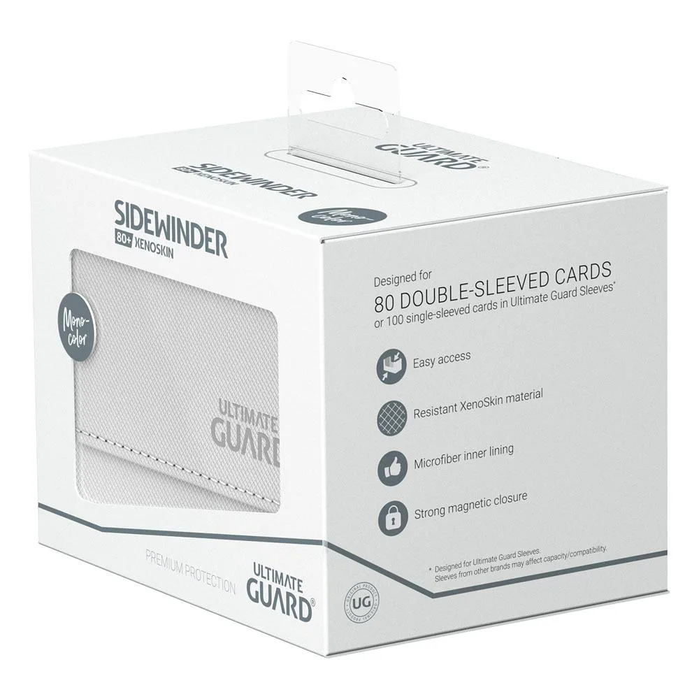 Ultimate Guard Deck Box – Sidewinder 80+ Xenoskin White 7