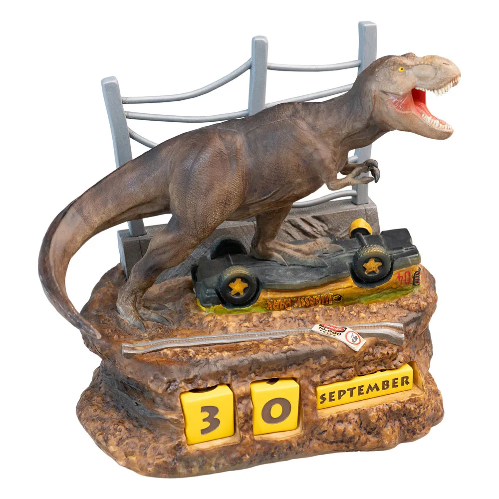 Jurassic Park Dauerkalender – 3D aus Resin 12 x 17 x 17 cm 7