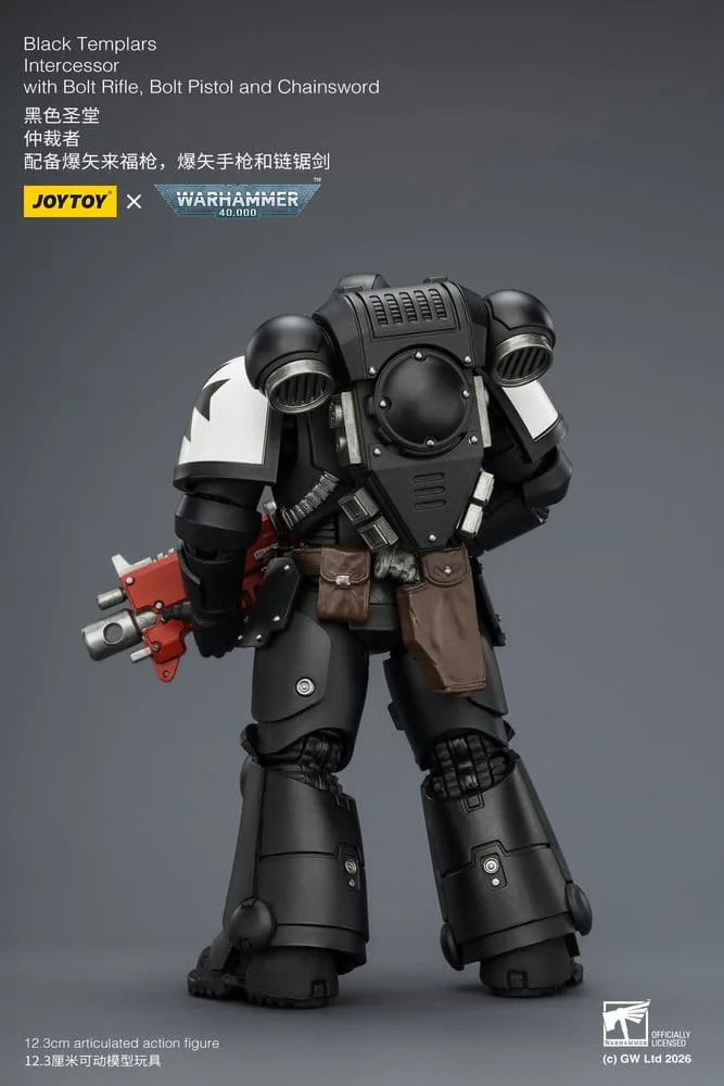 Warhammer 40,000 actiefiguur – Black Templars Intercessor 12,3 cm 13