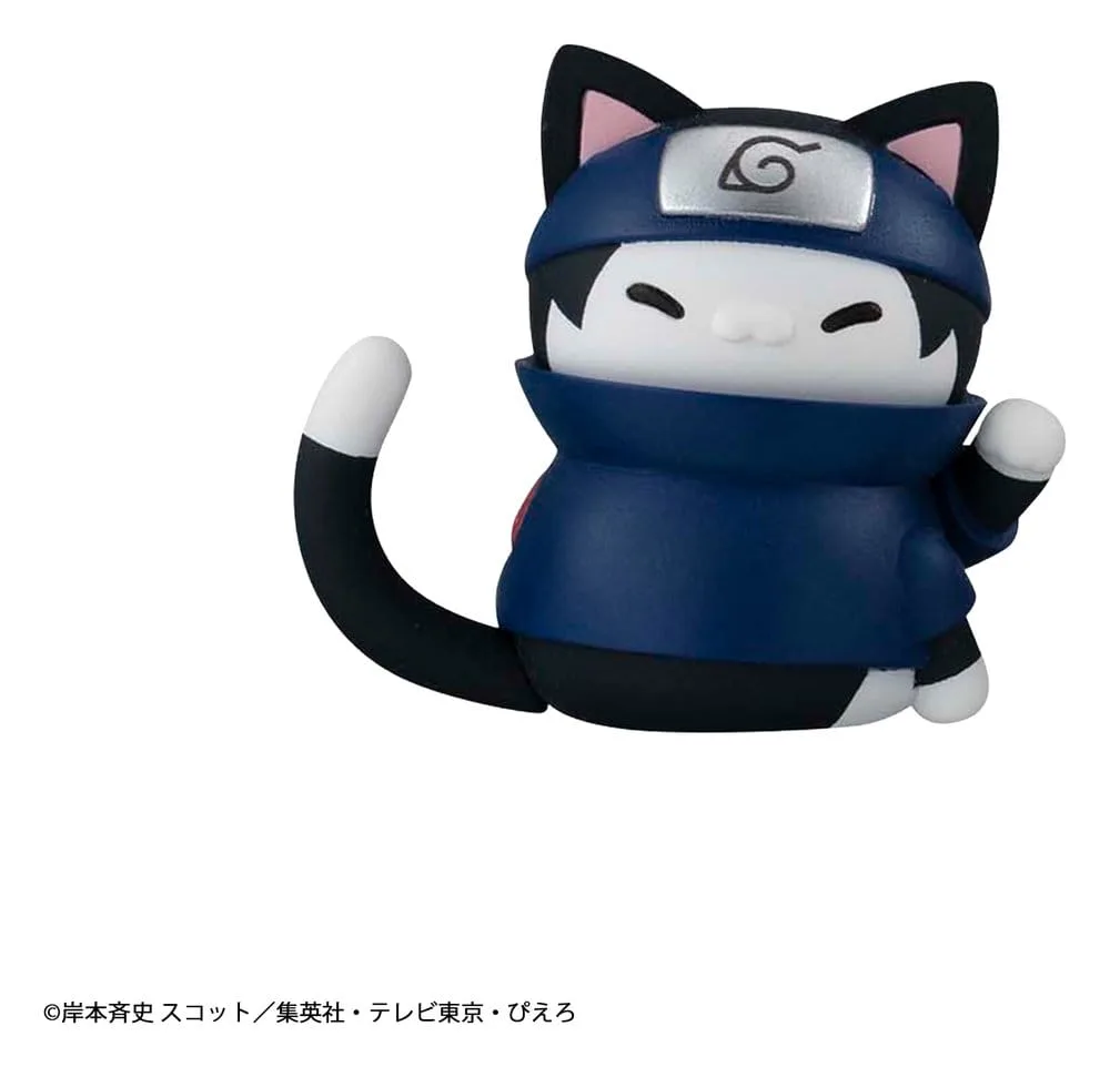 Naruto Mini Figure Display – Nyaruto Reboot 8 Blind Boxes 3 cm 4