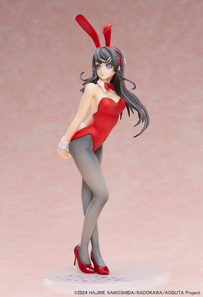 Rascal Does Not Dream Statue – Mai Sakurajima Red Bunny 27 cm 4