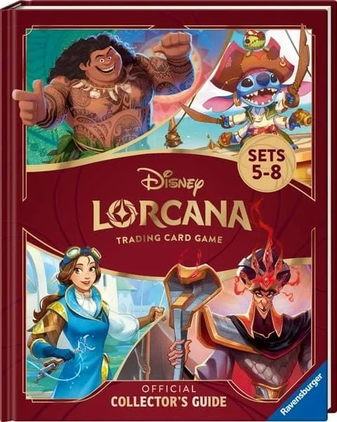 Disney Lorcana Book – Official Collector’s Guide Sets 5–8 English