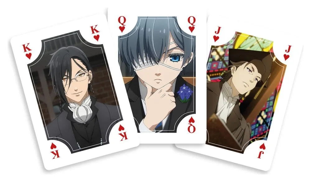 Black Butler speelkaarten – Public School Arc 54 kaarten 6