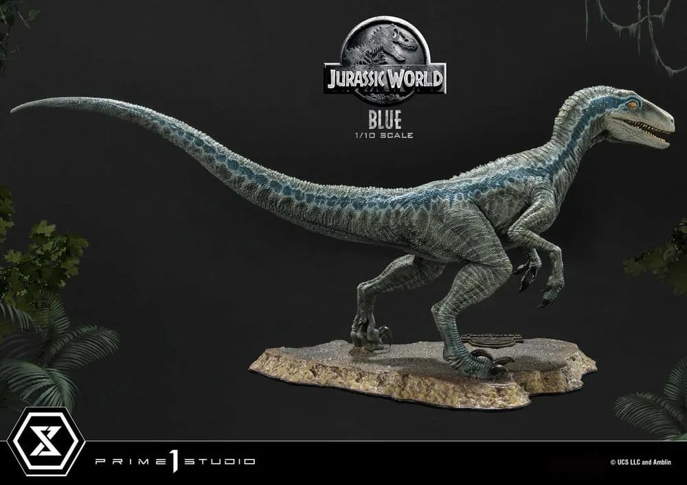 Jurassic World Statue – Blue Prime Collectible 17 cm 7