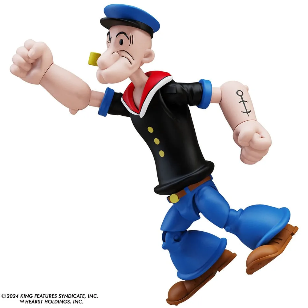 Popeye Action Figure – First Appearance Black Shirt 3