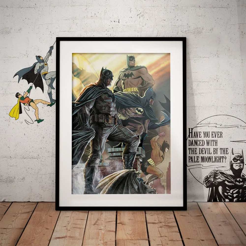 DC Comics Art Print – Batman 85th Anniversary 42 x 30 cm 3