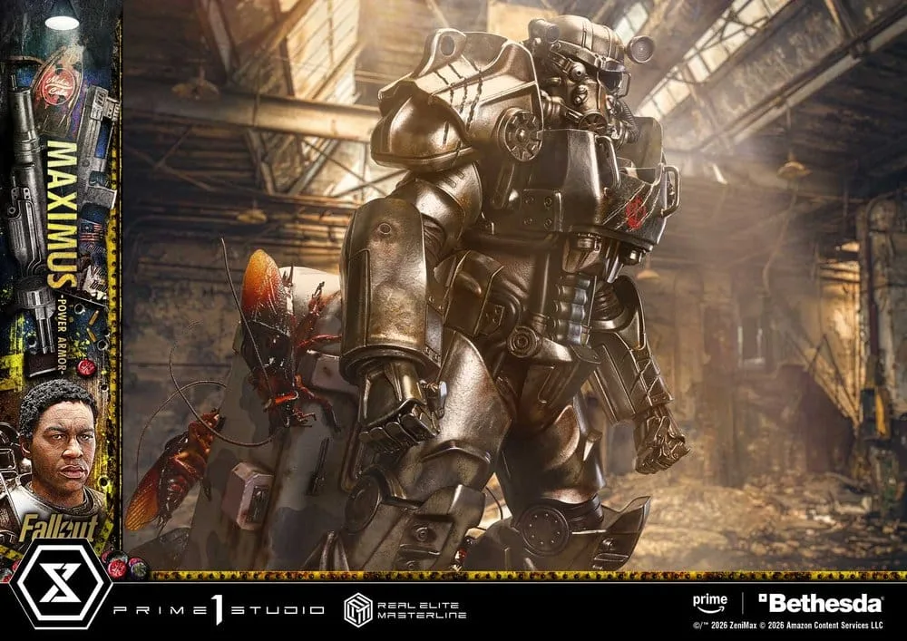 Fallout Statue – Maximus Power Armor 67 cm 4