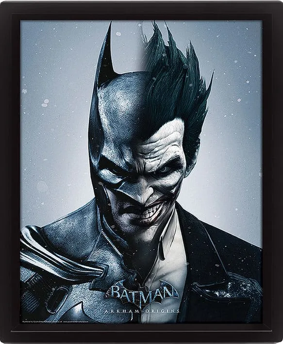 Batman Arkham Origins 3D Poster Pack – vs Joker 26 x 20 cm 3