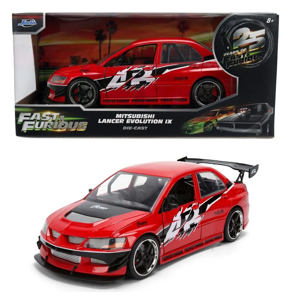Fast & Furious Diecast Car – 2006 Mitsubishi Lancer 1/24 19 cm