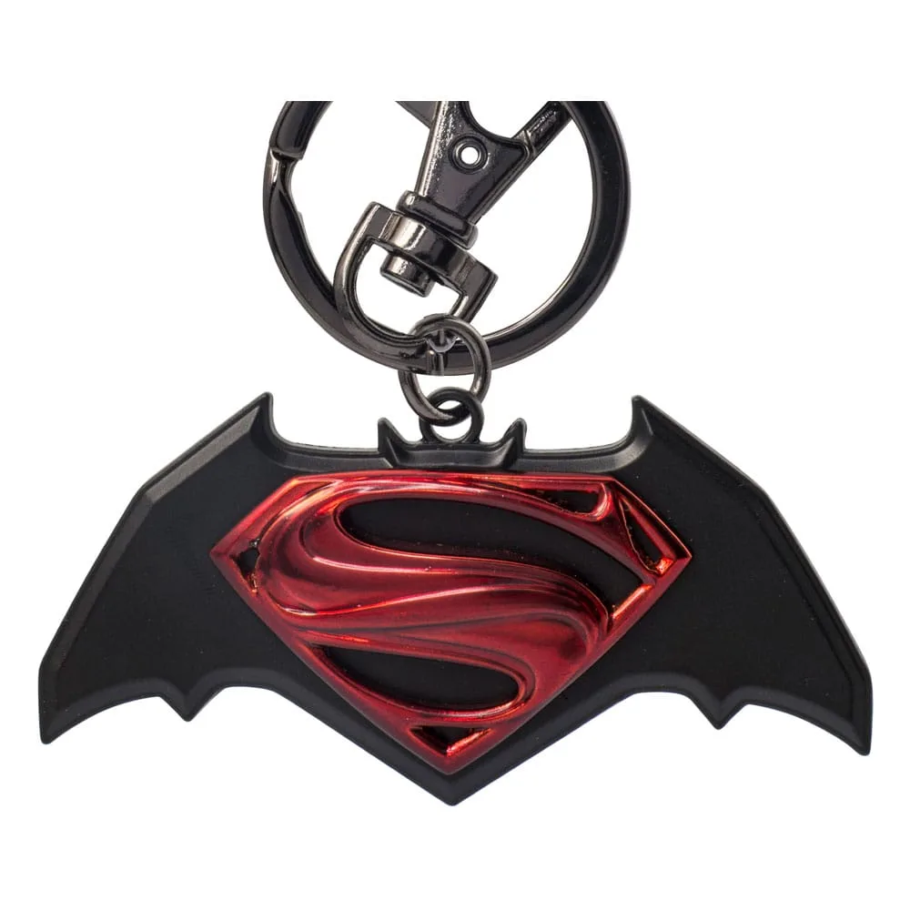 DC Comics Pewter Keychain – Batman vs. Superman Logo
