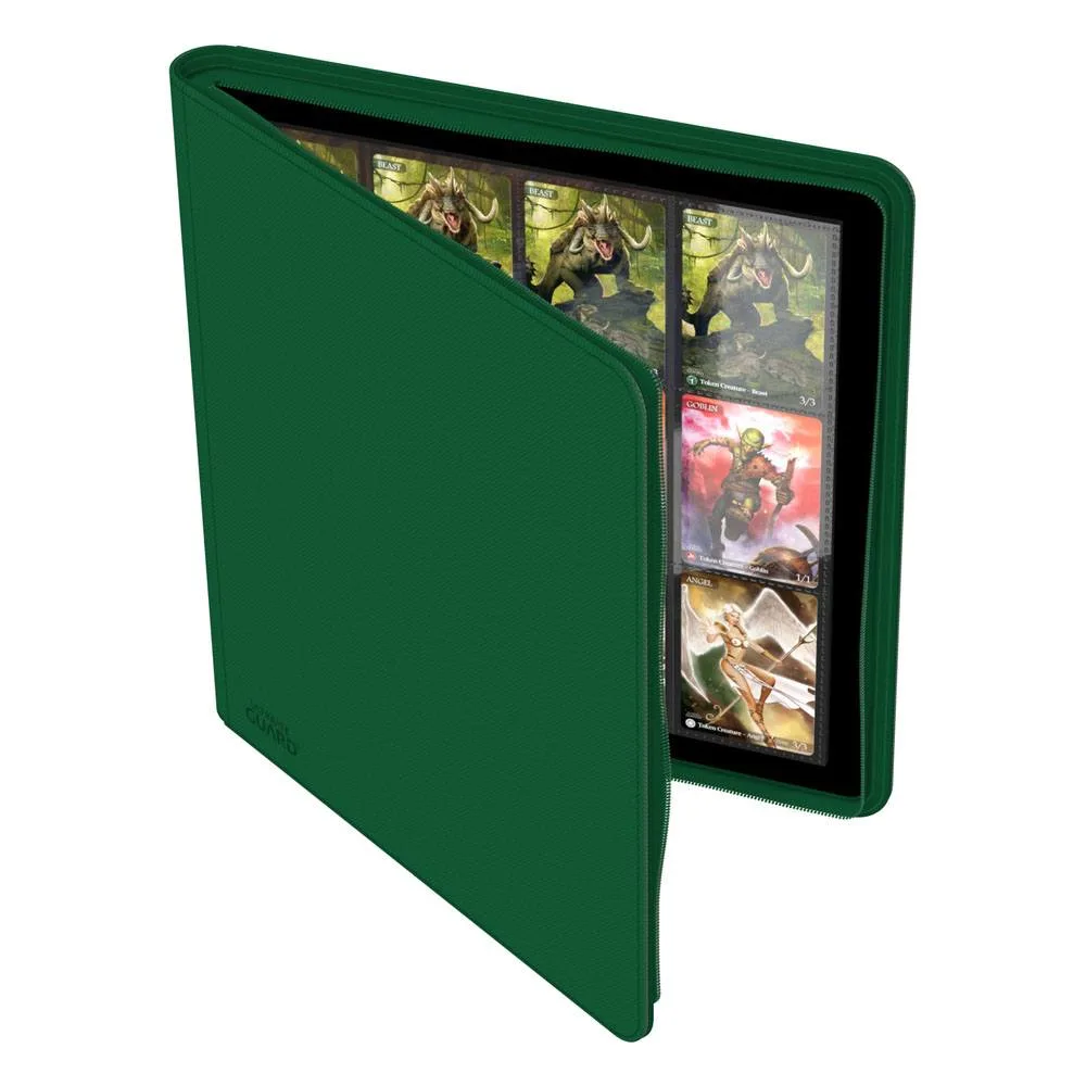 Ultimate Guard Card Binder – Green Zipfolio 480 Xenoskin 6
