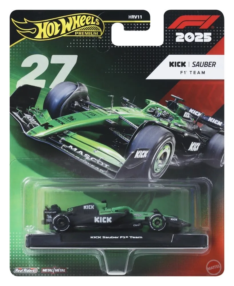 Formula 1 Modellauto – Hot Wheels Premium Sauber Driver 1 1:64 2