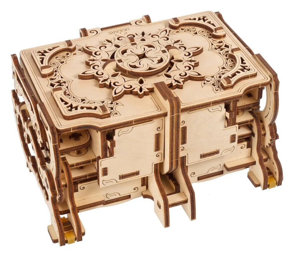 Ugears Wooden Model Kit – Antique Box 15