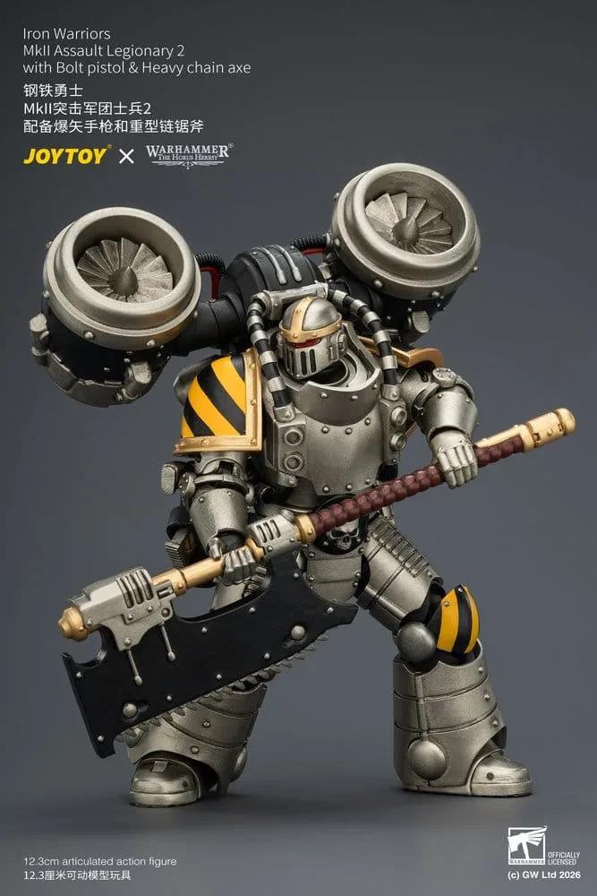 Warhammer Figure – Iron Warriors MkII Assault Legionary 2 12.3 cm 13