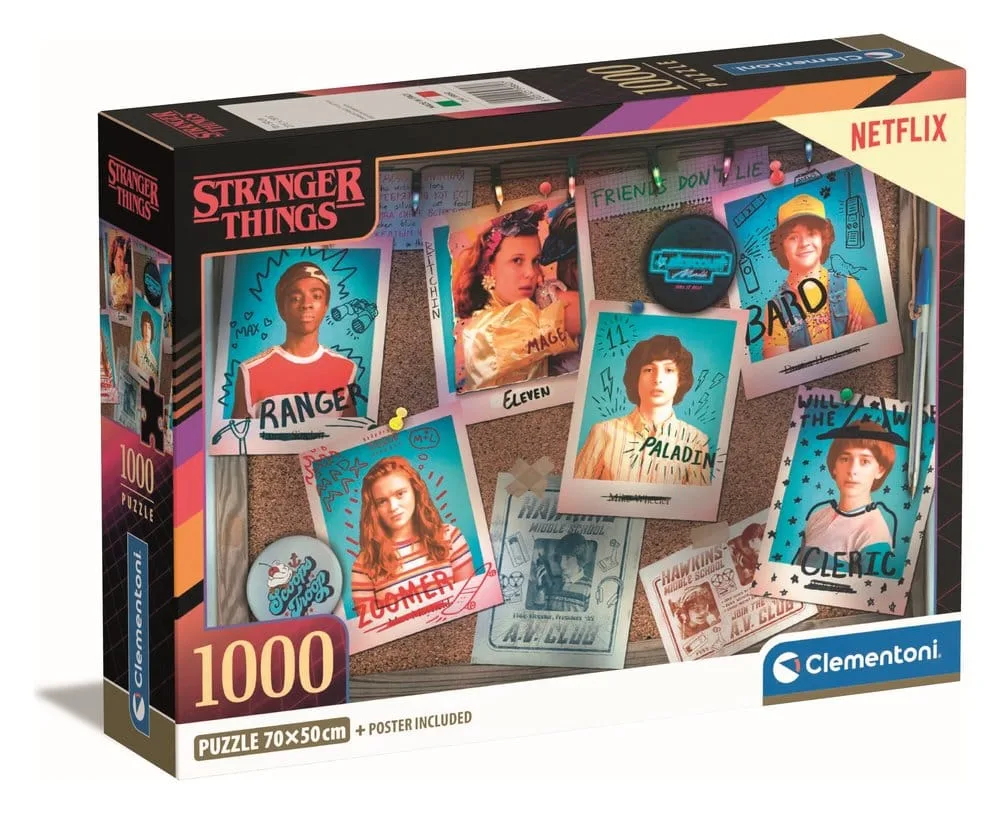 Stranger Things Jigsaw Puzzle – Pictures 1000 Pieces 70 x 50 cm