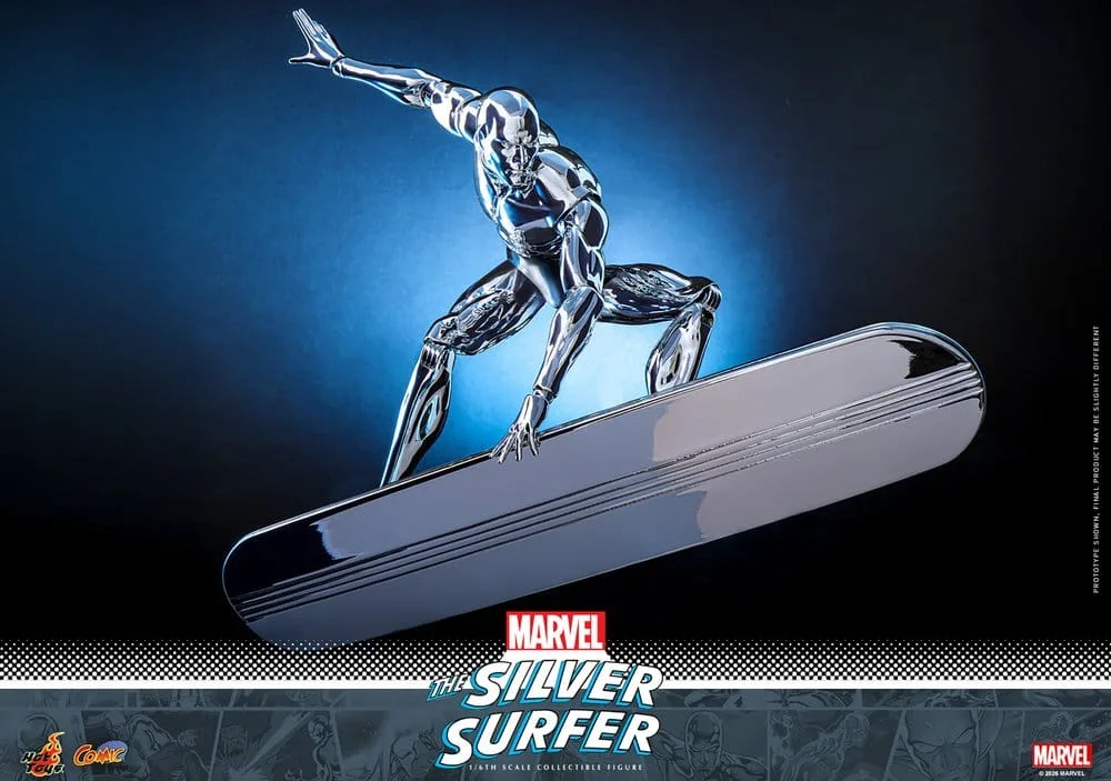 Marvel Action Figure – Silver Surfer 1/6 Scale 32 cm 6