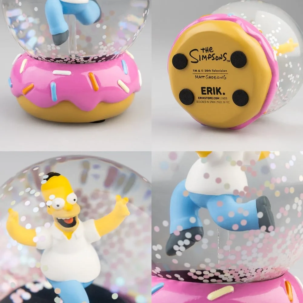 The Simpsons Schneekugel – Homer Simpson mit Donut 10 cm 3