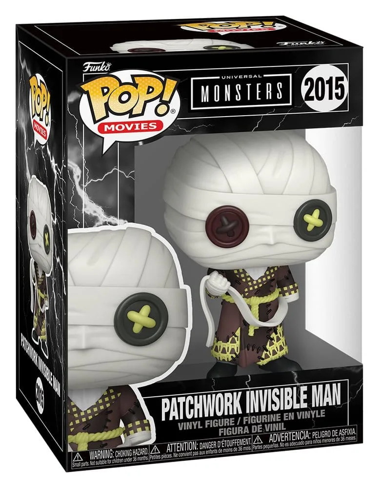Universal Monsters Vinyl Figure – Patchwork Invisible Man 9 cm 2