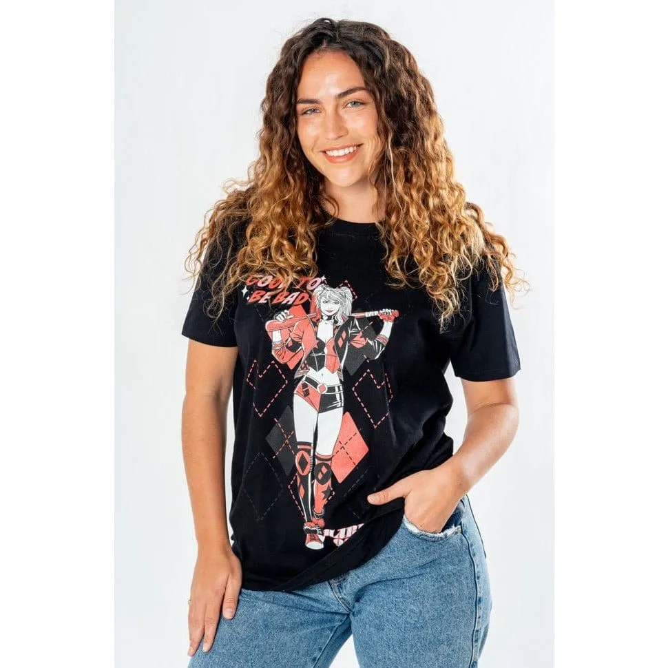 DC Comics T-Shirt – Harley Quinn Got To Be Bad Size XL