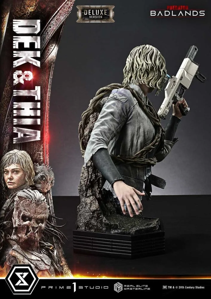 Predator Badlands Statue – Dek & Thia Deluxe 87 cm 15
