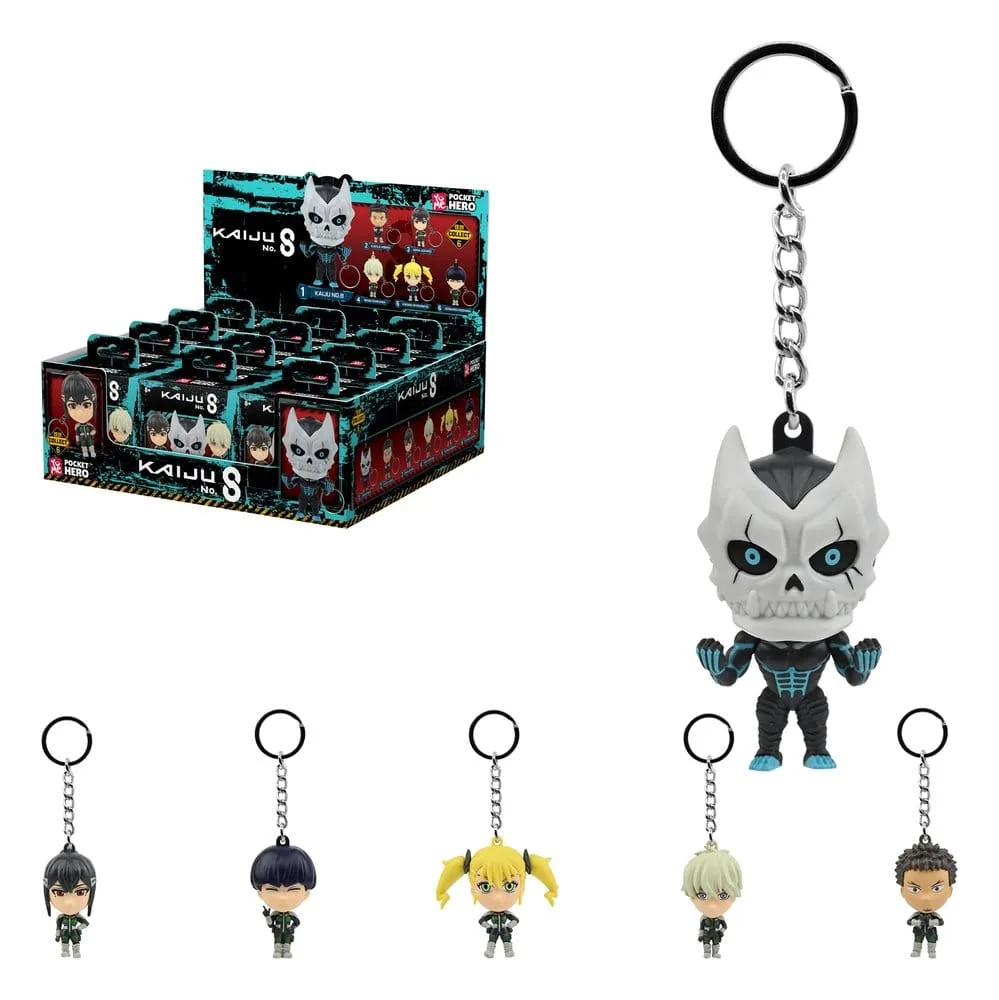 Kaiju No. 8 Keychain Display – Pocket Hero Series 1 12 Blind Boxes 6