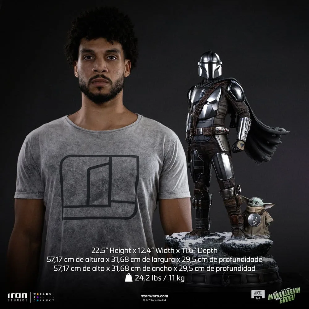 Star Wars Statue – The Mandalorian and Grogu Legacy Replica 1/4 57 cm 4