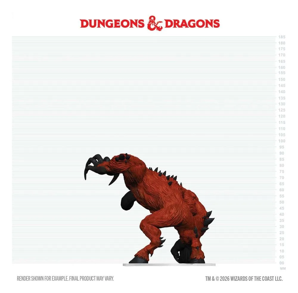 Dungeons & Dragons Miniature – Icons of the Realms Goristro 15 cm 4