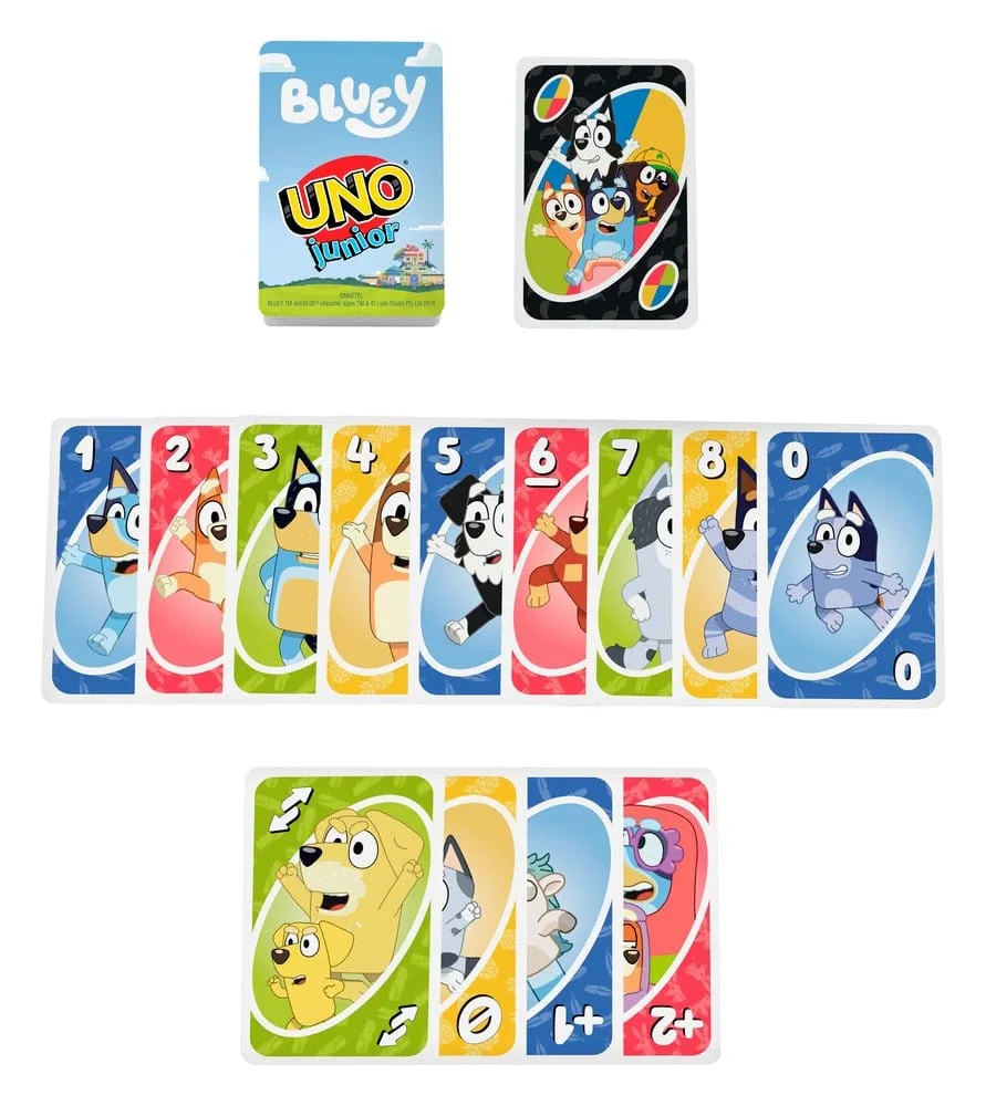 Bluey Card Game – UNO Junior 3