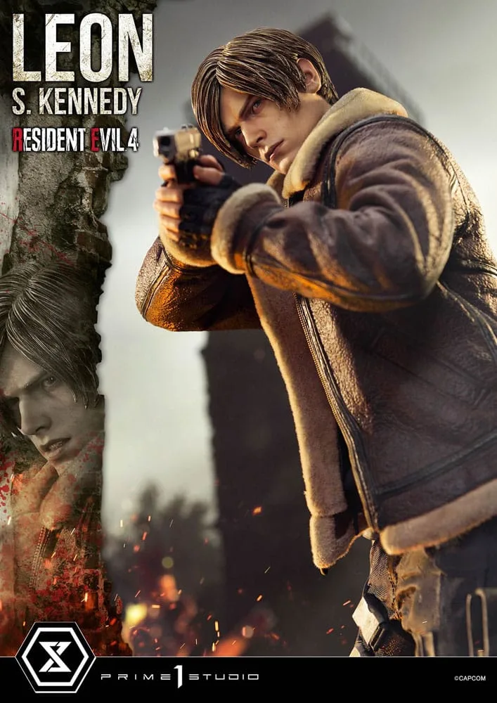Resident Evil 4 Statue – Leon S. Kennedy 1/4 Scale 64 cm 3
