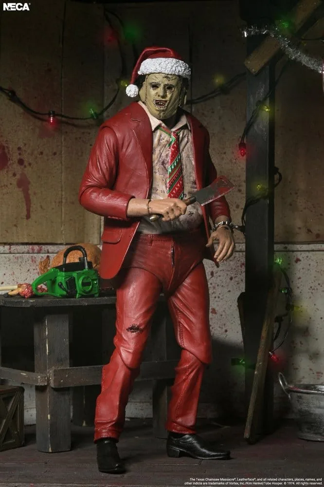 Texas Chainsaw Massacre Action Figure – Santa Leatherface 18 cm 4