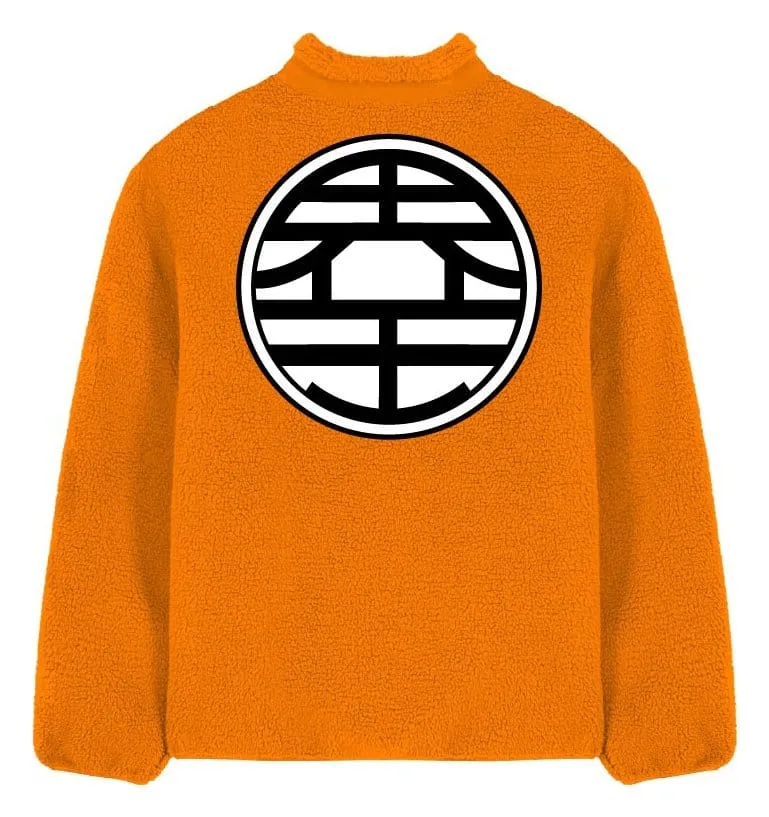 Dragon Ball Z Sherpa Jacket – Goku Kanji XL