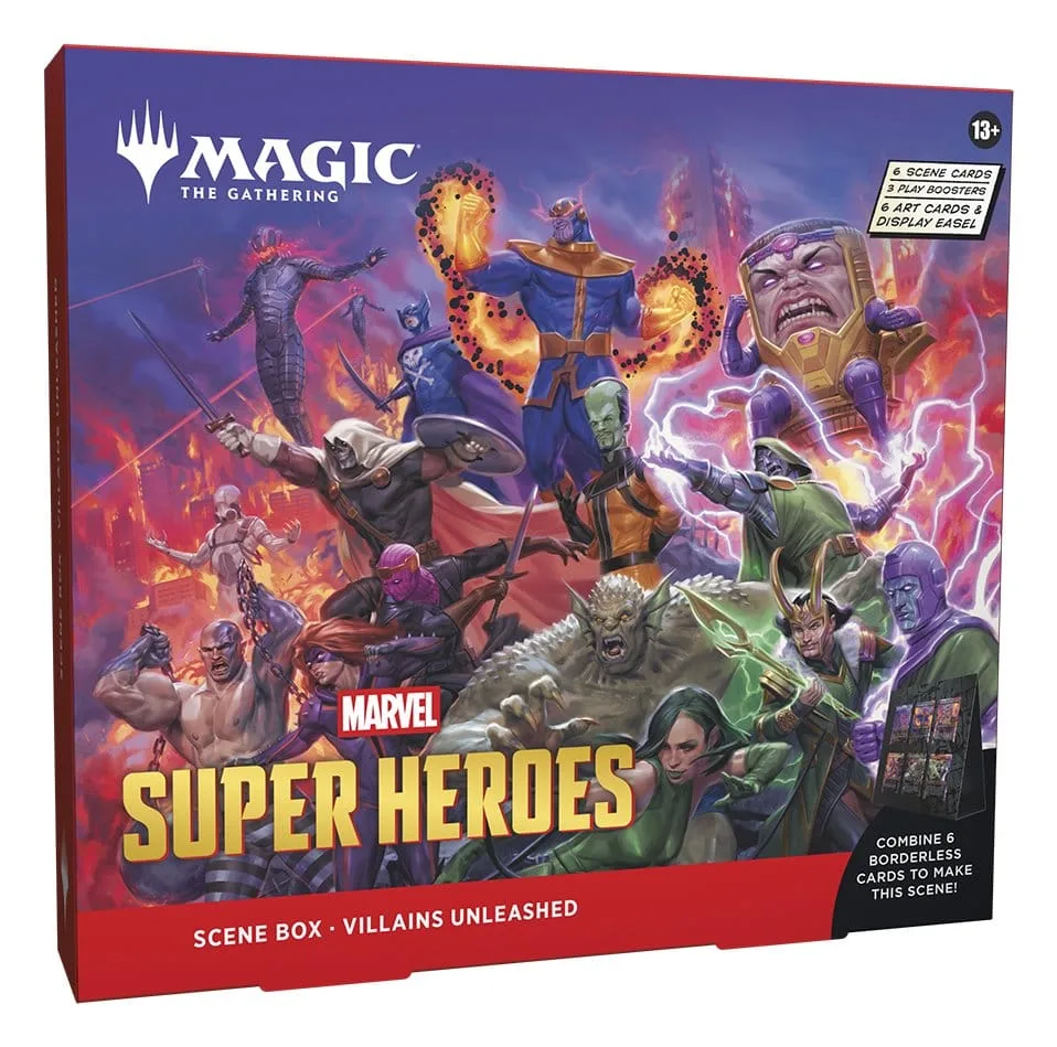 Magic the Gathering Scene Box Display – Marvel Super Heroes English 5