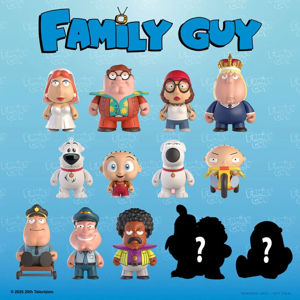 Family Guy Mini Figures – Freakin' Sweet 24-Box Display