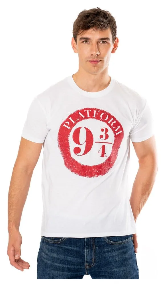 Harry Potter T-Shirt – Platform 9 3/4 Raised Print Size XL