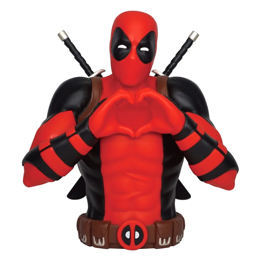 Deadpool Coin Bank – Classic Bust