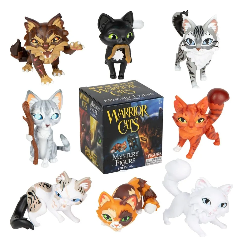 Warrior Cats Mini Figures – Mystery Series 2 Blind Box Display 12-Pack 2