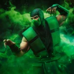 Mortal Kombat Statue – Reptile Art Scale 20 cm 8