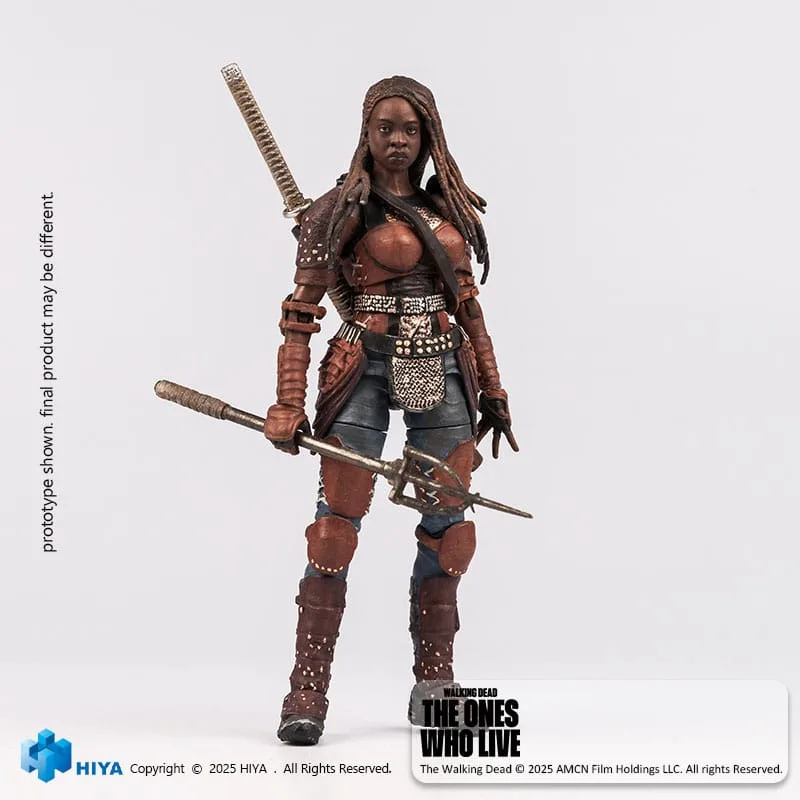 The Walking Dead Action Figure – Michonne Exquisite Mini 10.2 cm 3