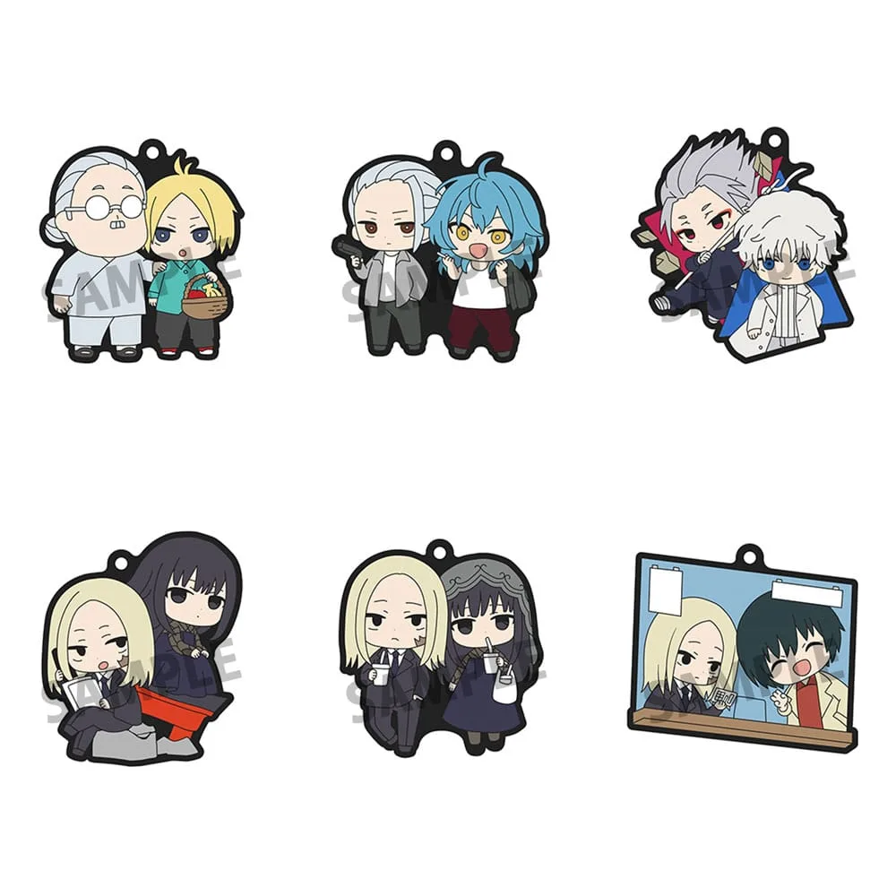 Sakamoto Days Rubber Charms – Buddycolle Vol. 2 Set of 6 7 cm
