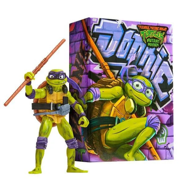 TMNT Mutant Mayhem Action Figure – Comic Con Donatello 18 cm