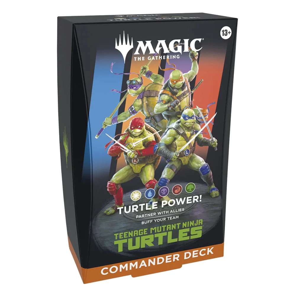 Magic the Gathering Commander Deck Case – Teenage Mutant Ninja Turtles 2