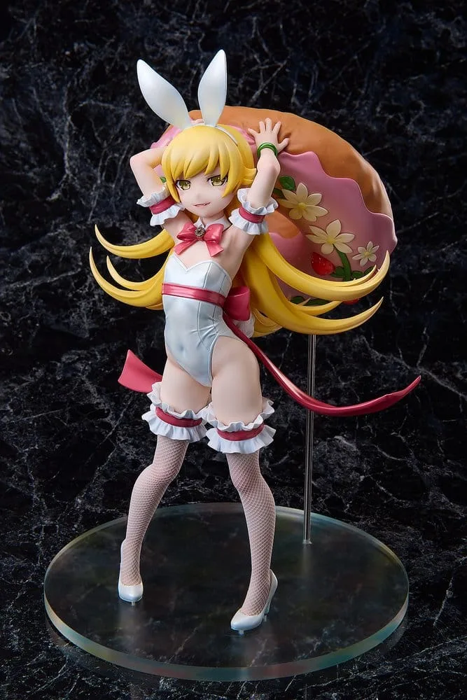 Monogatari Statue – Shinobu Oshino White Bunny 35 cm 8