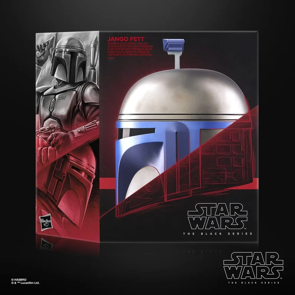 Star Wars Electronic Helmet – Jango Fett Black Series 4