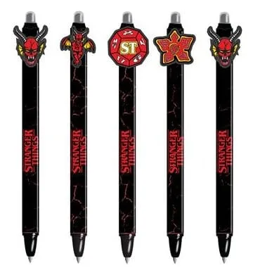 Stranger Things Erasable Gel Pens – Hellfire Club Display of 30
