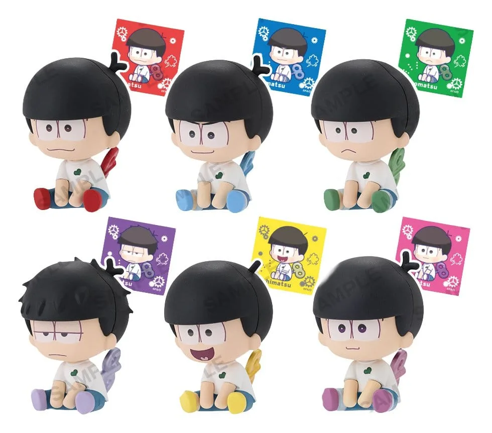 Osomatsu-san PVC Figures – Petatto Clockwork 8-Pack 5 cm