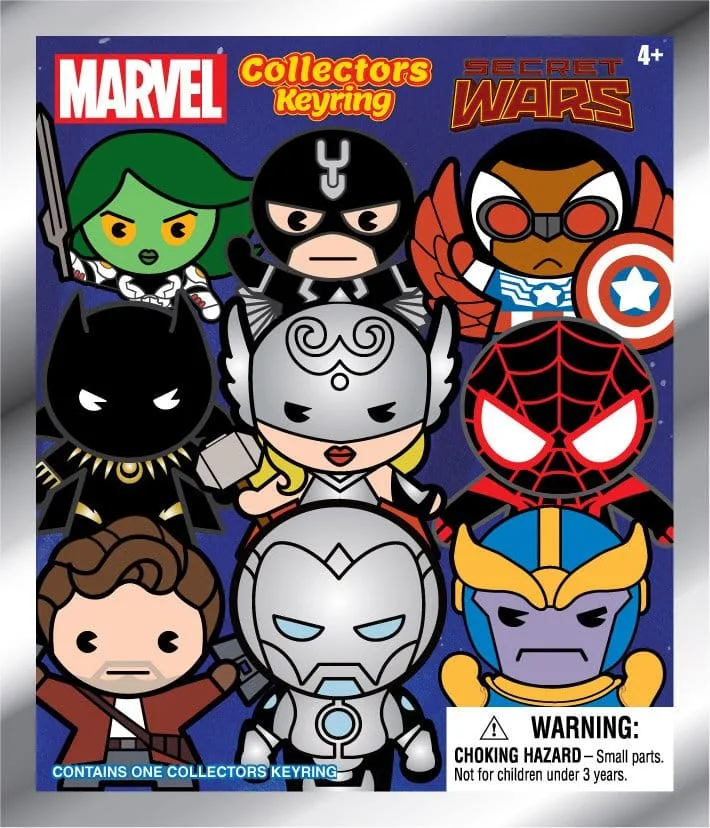 Marvel Secret Wars Bag Clips – Series 1 Blind Bag Display 24 Packs 3