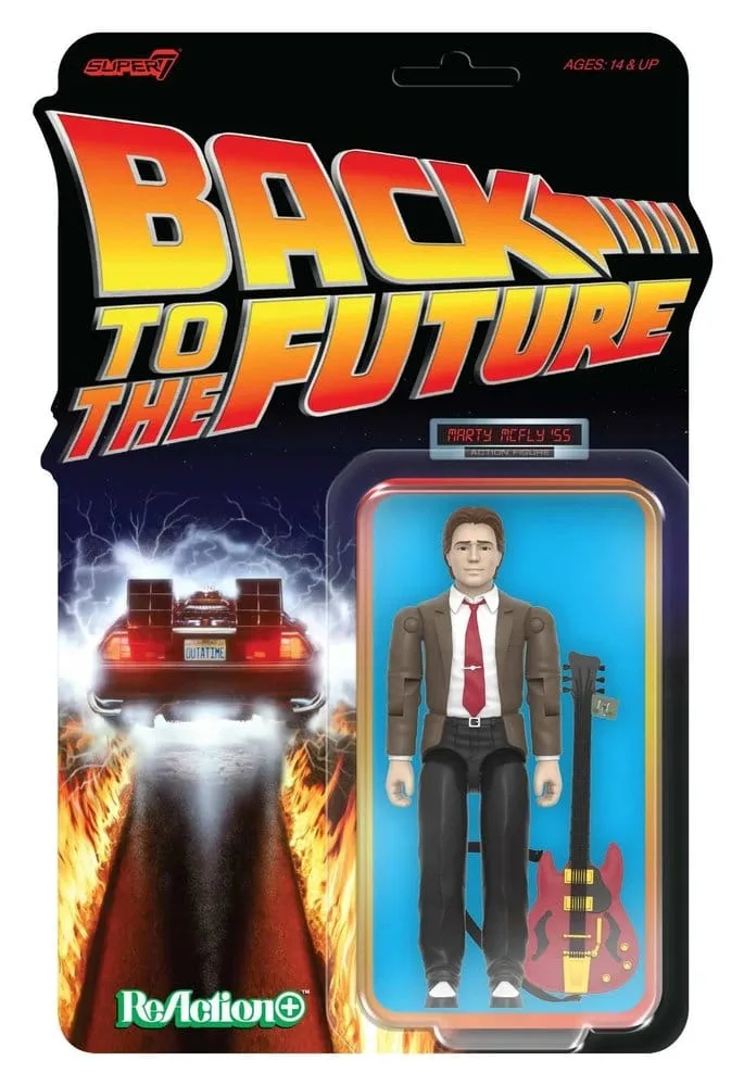 Back to the Future Action Figure – Marty McFly 55 ReAction+ 4 cm