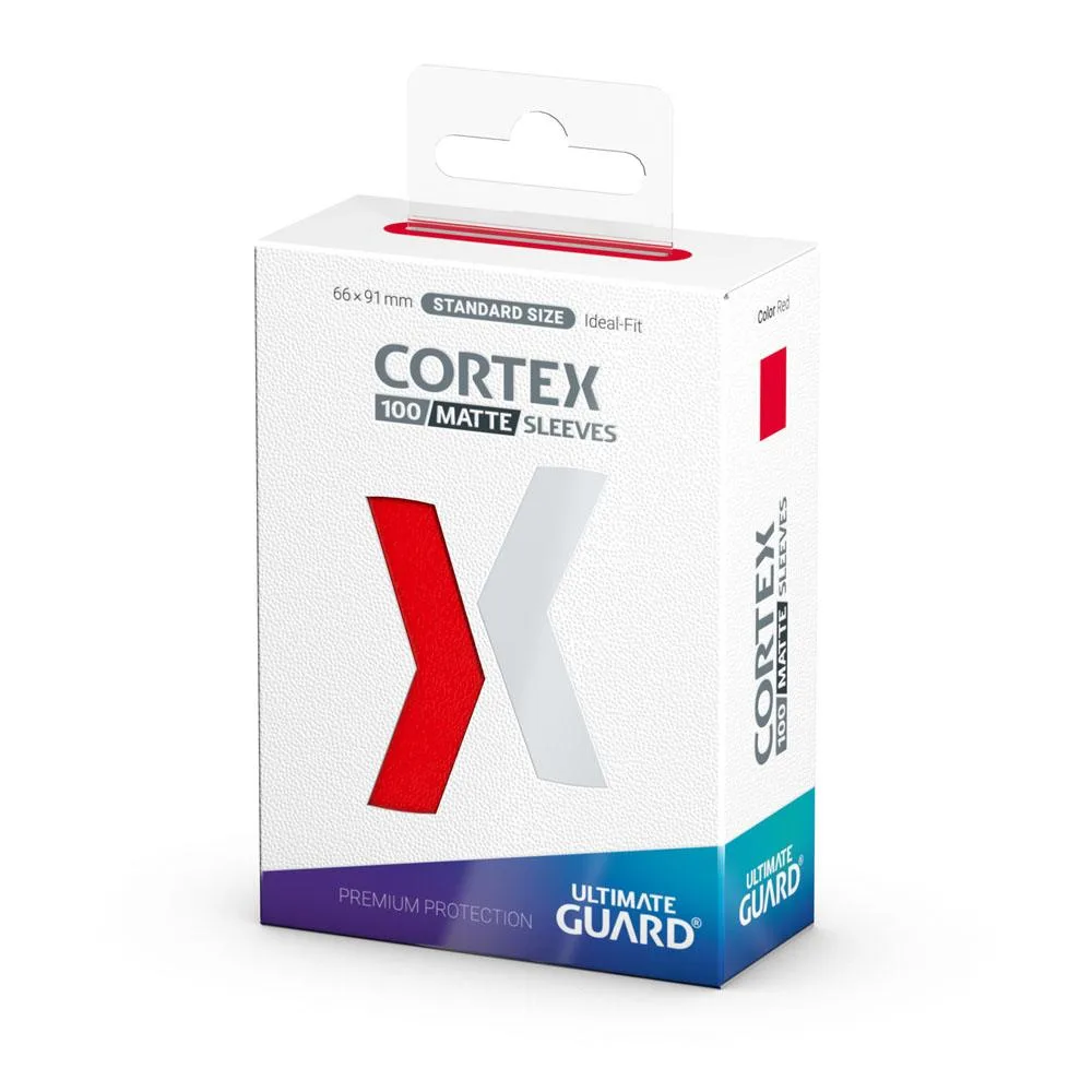 Ultimate Guard Card Sleeves – Cortex Matte Red 66 x 91 mm 3